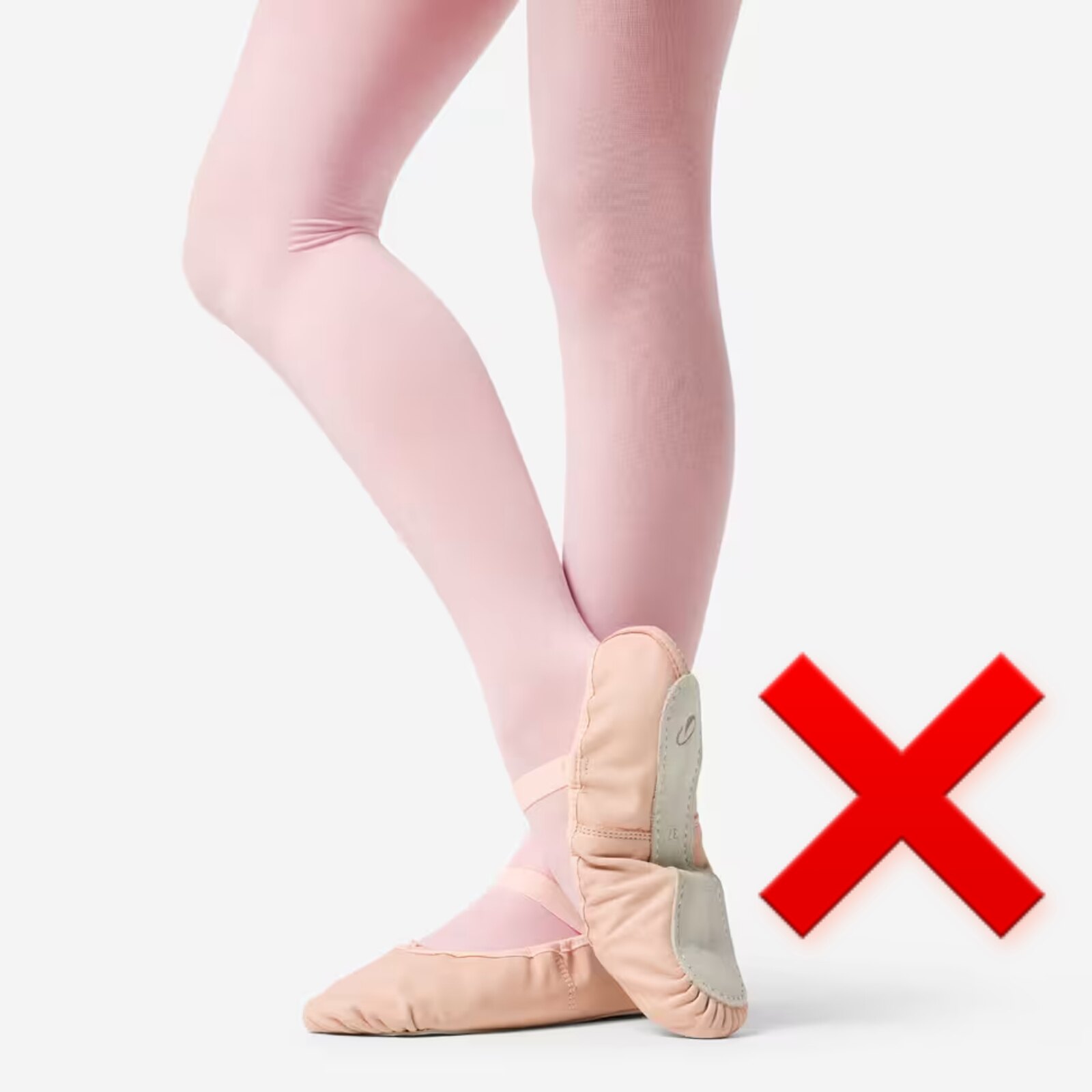 uniform-shoes-not-suitable ✕ Full-sole slippers — not suitable